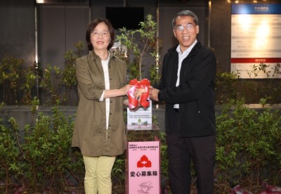 中央社發揚永續精神慶百年 募發票換樹苗愛地球 (1)